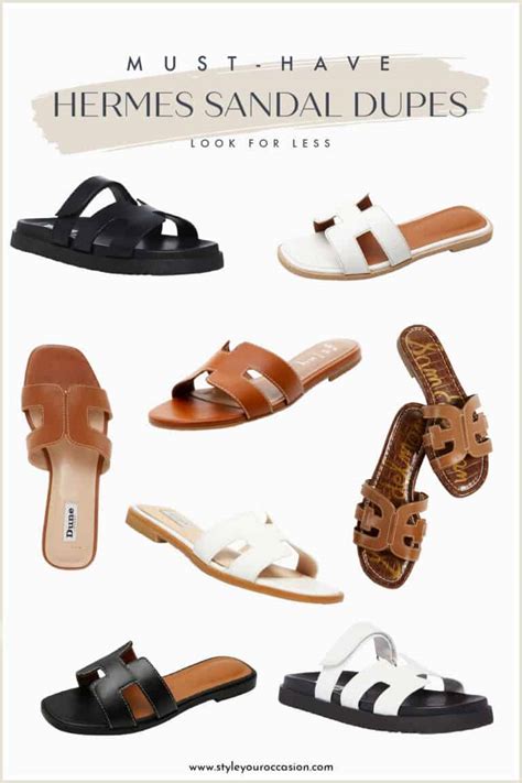 best hermes sandals dupe|steve madden kimmie sandals knockoff.